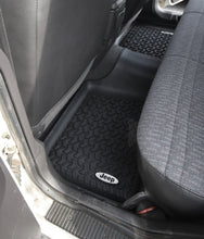 Load image into Gallery viewer, Rugged Ridge Floor Liner Rear Black 1984-2001 Jeep Logo Cherokee XJ Rugged Ridge