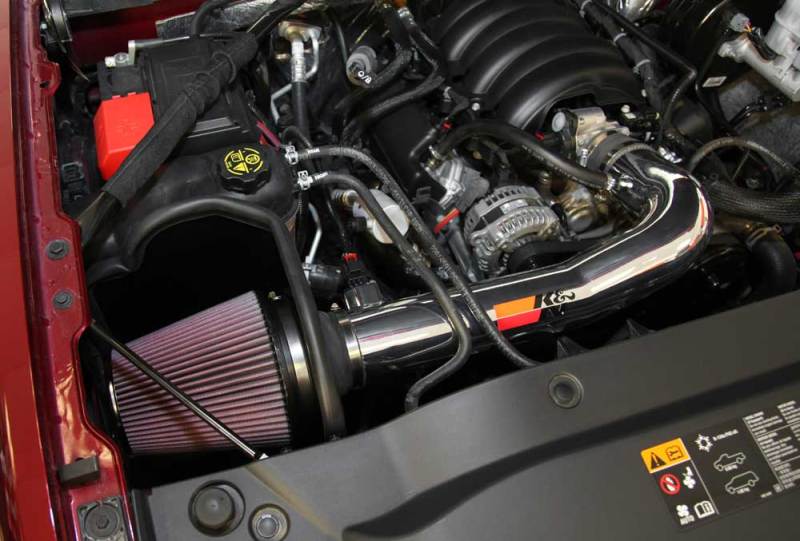 K&N 77 Series Performance Intake Kit for 2014 Chevrolet Silverado/GMC Sierra 1500 4.3L V6 K&N Engineering