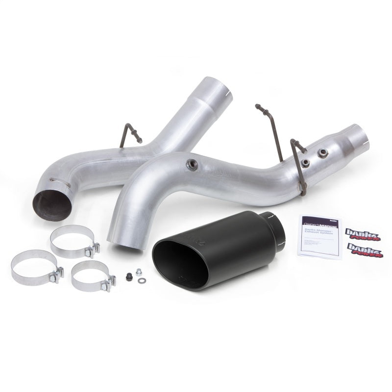 Banks Power 17-19 Chevy Duramax L5P 2500/3500 Monster Exhaust System w/ Black Tip Banks Power