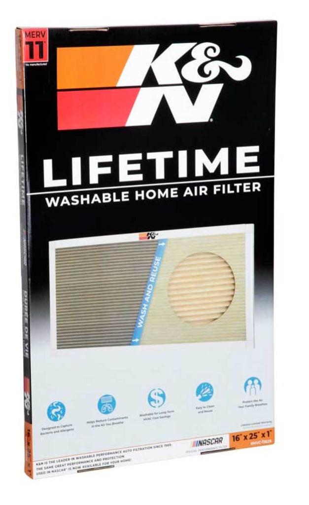 K&N HVAC Filter - 16 x 25 x 1 K&N Engineering