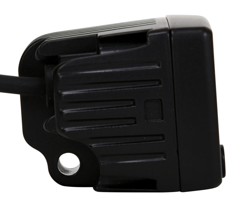 KC HiLiTES C-Series 2in. C2 LED Light 20w Area Flood Beam (Pair Pack System) - Black KC HiLiTES