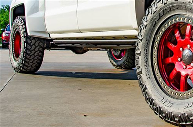 N-Fab RKR Rails 16-17 Toyota Tacoma Double Cab - Tex. Black - 1.75in N-Fab