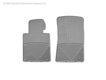 Load image into Gallery viewer, WeatherTech 99 BMW M3 Convertible Front Rubber Mats - Grey WeatherTech