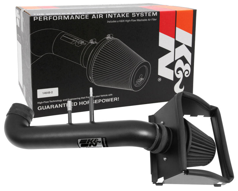 K&N 2015 Ford F150 5.0L V8 Blackhawk Performance Intake Kit K&N Engineering