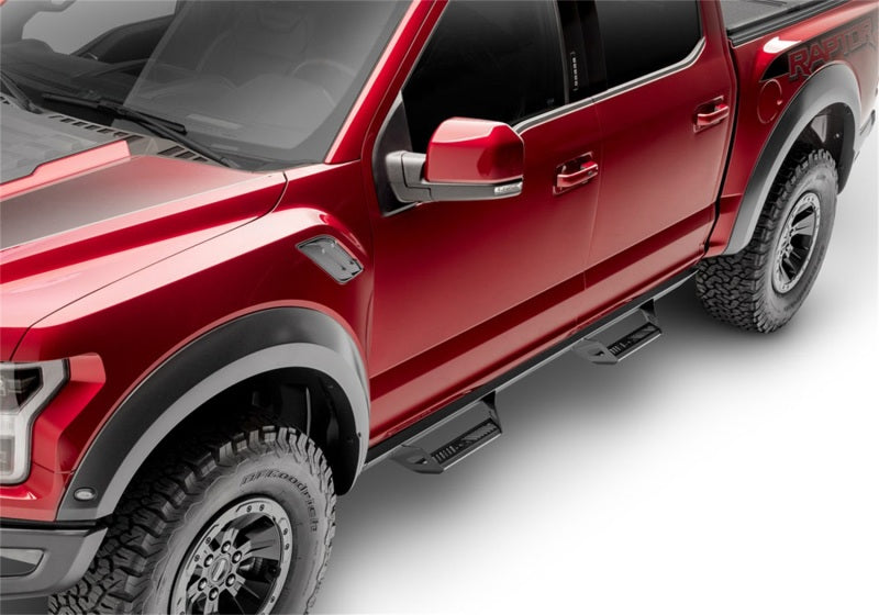 N-Fab Predator Pro Step System 05-18 Toyota Tacoma Double Cab All Beds Gas - Tex. Black N-Fab