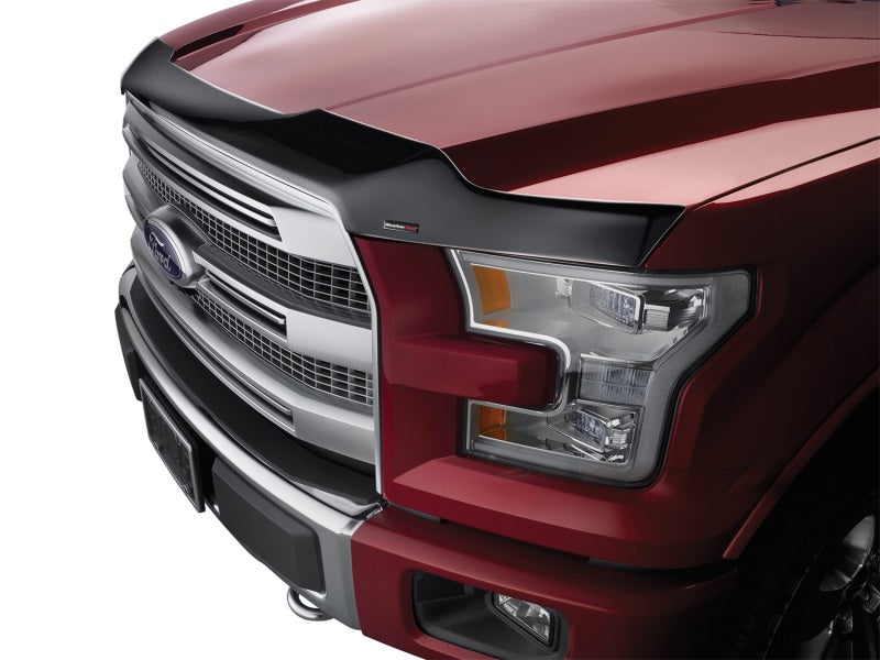 WeatherTech 2014+ Toyota Tundra Hood Protector - Black WeatherTech