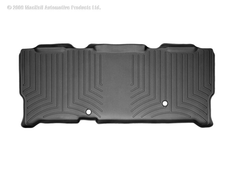 WeatherTech 99-10 Ford F250 Super Duty Super Cab Rear FloorLiner - Black WeatherTech
