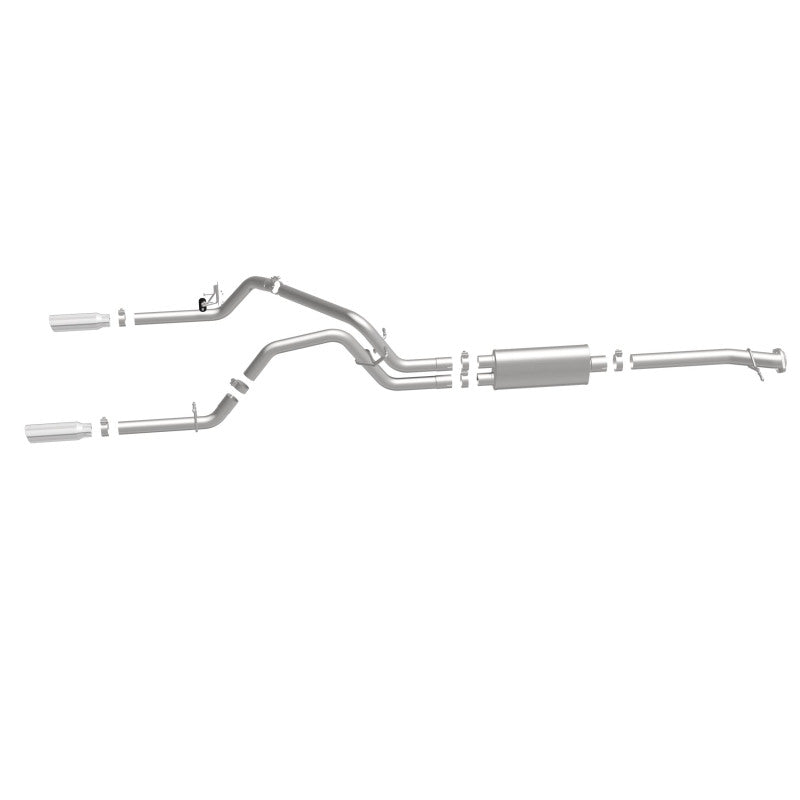MagnaFlow Stainless Cat-Back Exhaust 2015 Chevy Colorado/GMC Canyon Dual Split Rear Exit 3.5in Magnaflow