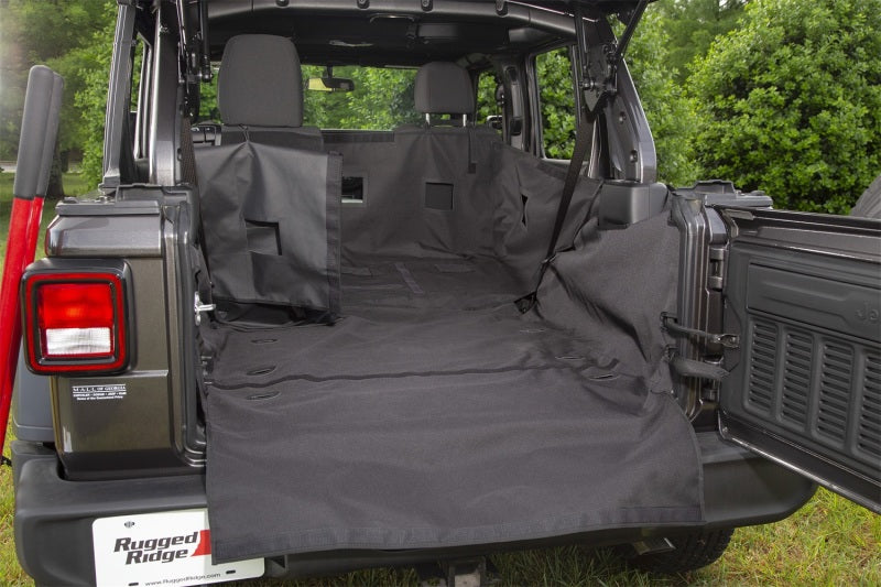 Rugged Ridge C3 Cargo Cover 18-22 Jeep Wrangler JL 4dr (Excl. 4XE Models) Rugged Ridge