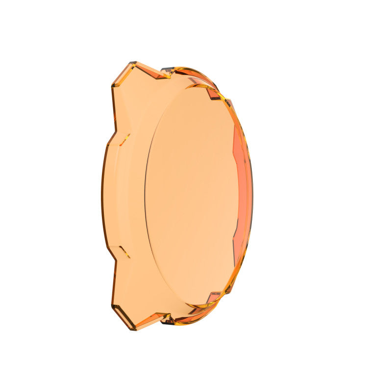 KC HiLiTES 6in. Hard Shield/Cover for Gravity Pro6 LED Lights (Single) - Amber KC HiLiTES