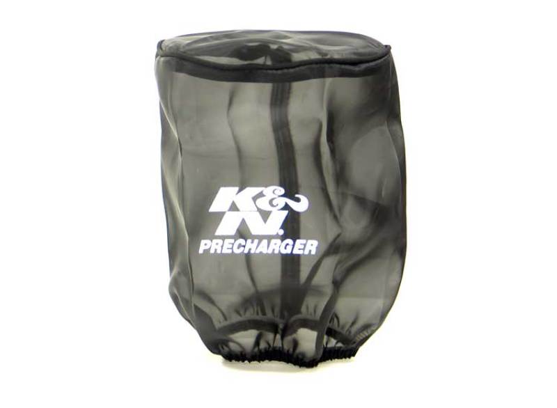 K&N Universal Precharger Round Straight Air Filter Wrap Black 5in ID x 7in Height K&N Engineering