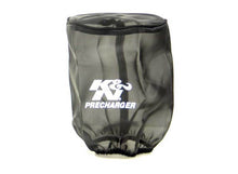 Load image into Gallery viewer, K&amp;N Universal Precharger Round Straight Air Filter Wrap Black 5in ID x 7in Height K&amp;N Engineering
