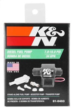 Load image into Gallery viewer, K&amp;N Performance Electric Fuel Pump 9-11.5 PSI Diesel K&amp;N Engineering