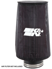 Load image into Gallery viewer, K&amp;N Universal Round Tapered Filter Wrap - Black - 6in Base ID x 4.625in Top ID x 9in Height K&amp;N Engineering