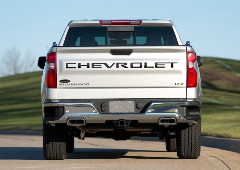 Putco 19-20 Chevy Silverado 1500 - Black Platinum Tailgate Letters CHEVROLET Chevrolet Letters Putco