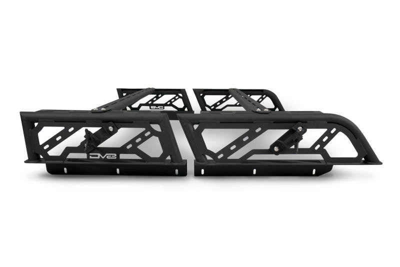 DV8 Offroad 20-22 Jeep Gladiator JT / 05-21 Toyota Tacoma Overland Bed Rack - 2pc. Adjustable DV8 Offroad