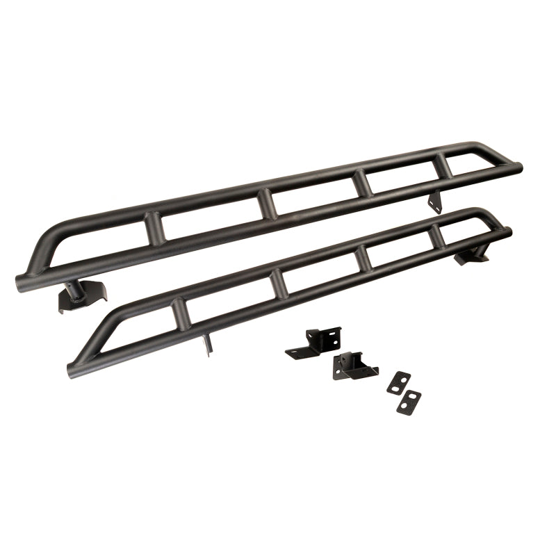 Rugged Ridge RRC Rocker Guards 2018-20 Jeep Wrangler JL 4 Door Rugged Ridge