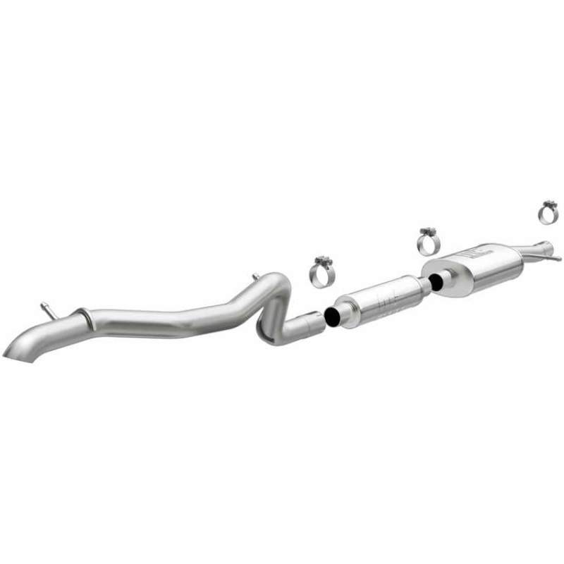 MagnaFlow 12-18 Jeep Wrangler 2.5in Overland Series Cat-Back Exhaust Magnaflow
