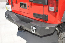Load image into Gallery viewer, DV8 Offroad 07-18 Jeep Wrangler JK Steel Mid Length Rear Bumper DV8 Offroad