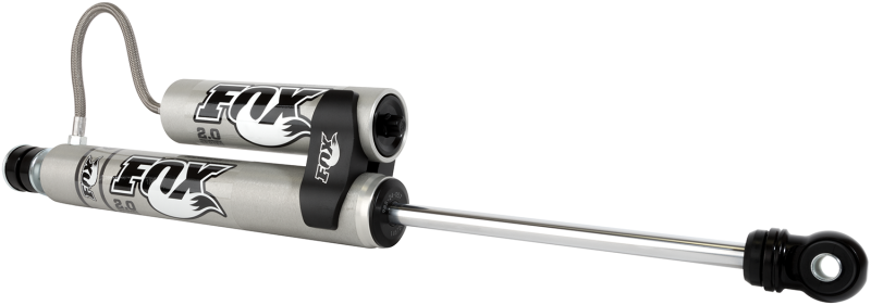 Fox 2.0 Performance Series 10.1in. Smooth Body Remote Res. Shock w/Stem Mount / Std Travel - Black FOX