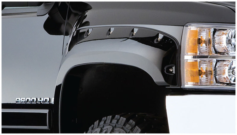 Bushwacker 93-11 Ford Ranger Cutout Style Flares 2pc - Black Bushwacker