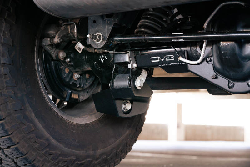 DV8 Offroad 2021-2022 Ford Bronco Rear Shock Guard Skid Plates DV8 Offroad