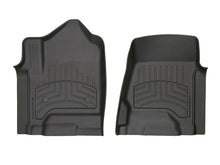 Load image into Gallery viewer, WeatherTech 2021+ Nissan Rogue Front FloorLiners - Black WeatherTech