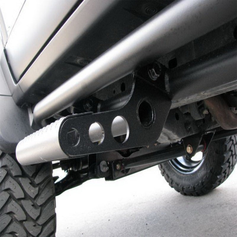 N-Fab RKR Step System 16-17 Toyota Tacoma Double Cab - Tex. Black - 1.75in N-Fab