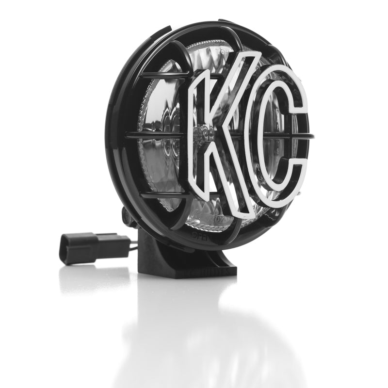 KC HiLiTES Apollo Pro 5in. Halogen Light 55w Spread Beam (Single) - Black KC HiLiTES