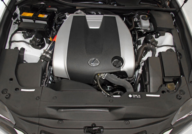 K&N 69 Series Performance Typhoon Intake Kit - Polished for 13-14 Lexus GS350 3.5L V6 K&N Engineering