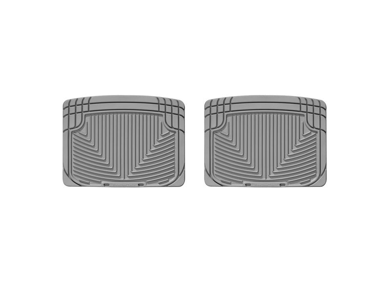 WeatherTech 93 Mercedes-Benz 300CE Rear Rubber Mats - Grey WeatherTech