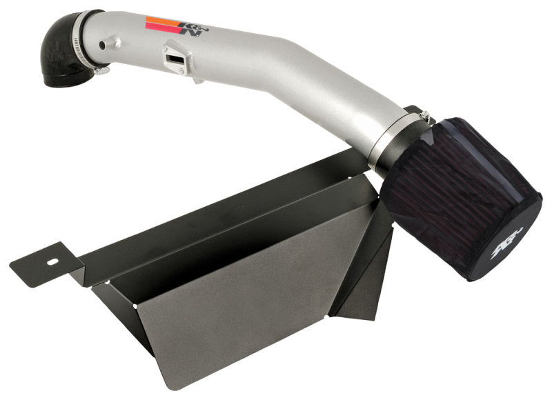 K&N 06-08 Pontiac Solstice / Saturn Sky L4-2.4L Silver Typhoon Short Ram Intake K&N Engineering