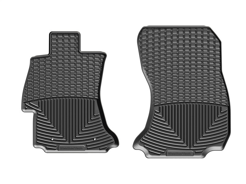 WeatherTech 16+ Subaru Crosstrek Front Rubber Mats - Black WeatherTech