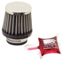 Load image into Gallery viewer, K&amp;N Universal Chrome Filter 1 3/8 inch FLG / 2 1/2 inch Base / 2 inch Top / 2 1/4 inch Height K&amp;N Engineering
