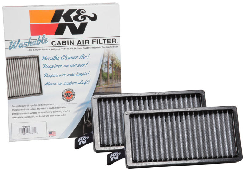K&N BMW X1 L4-2.0L F/I Cabin Air Filter (2 Per Box) K&N Engineering