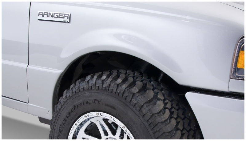 Bushwacker 93-11 Ford Ranger Styleside Extend-A-Fender Style Flares 4pc 72.0/84.0in Bed - Black Bushwacker