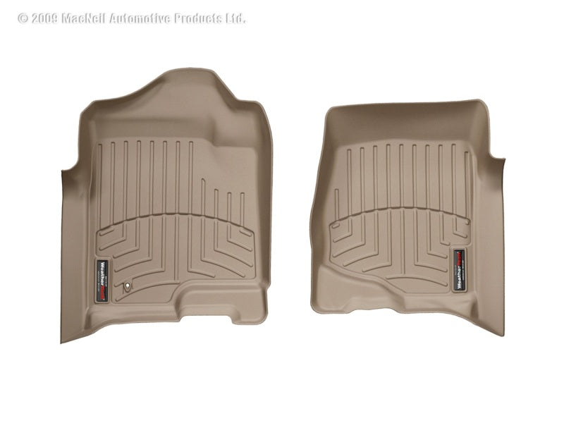 WeatherTech 07+ Chevrolet Avalanche Front FloorLiner - Tan WeatherTech