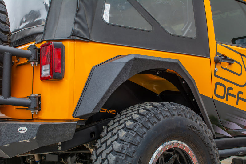 DV8 Offroad 2007-2018 Jeep Wrangler Armor Fenders DV8 Offroad