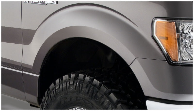 Bushwacker 09-14 Ford F-150 Styleside Pocket Style Flares 4pc 67.0/78.8/97.4in Bed - Black Bushwacker