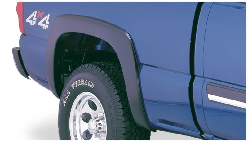 Bushwacker 07-07 Chevy Silverado 1500 Classic Fleetside OE Style Flares 4pc - Black Bushwacker