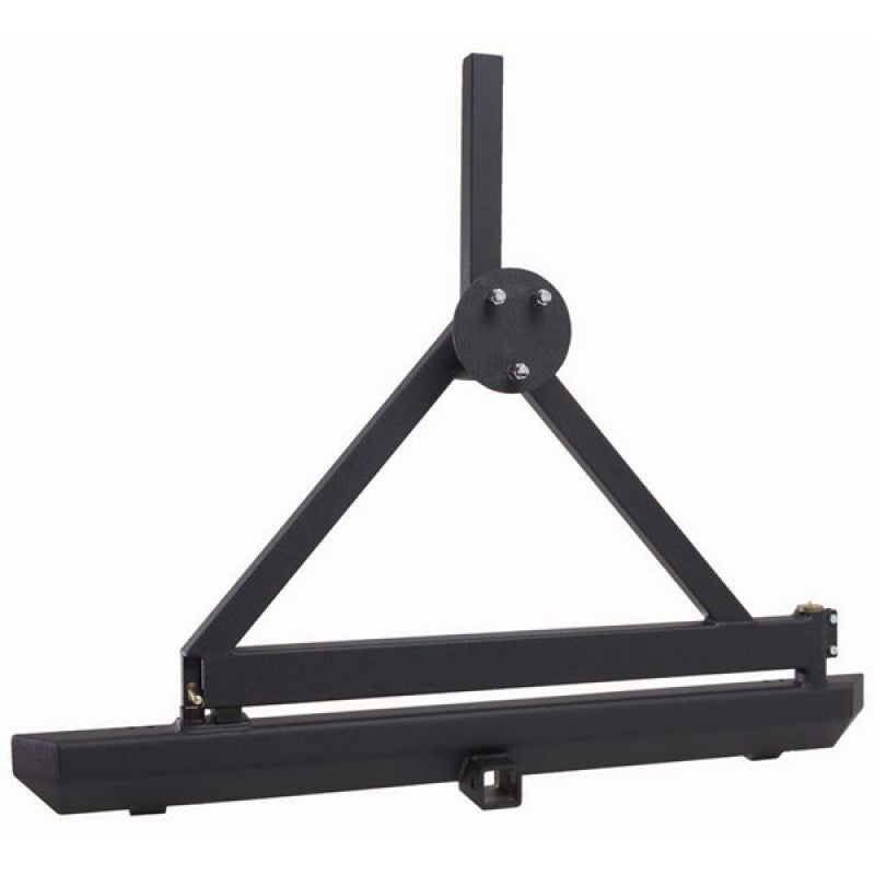 Rugged Ridge Rock Crawler Rear Bumper Hitch&Tire Carrier 87-06 Rugged Ridge