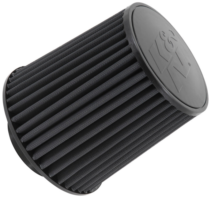 K&N Universal Rubber Filter-Round Tapered 4in Flange ID x 8in Base OD x 6.625in Top OD x 8in H K&N Engineering