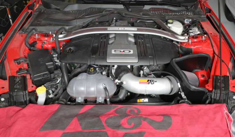 K&N 2018 Ford Mustang GT V8 5.0L F/I Typhoon Air Intake K&N Engineering