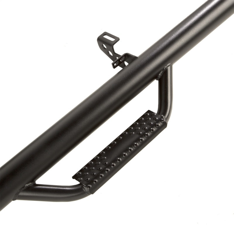 Rugged Ridge Spartan Nerf Bar Textured Black 18-20 Jeep Wrangler JL 4 Door Rugged Ridge
