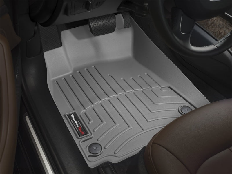 WeatherTech 99-07 Ford F250 Super Duty Crew Front FloorLiner - Grey WeatherTech