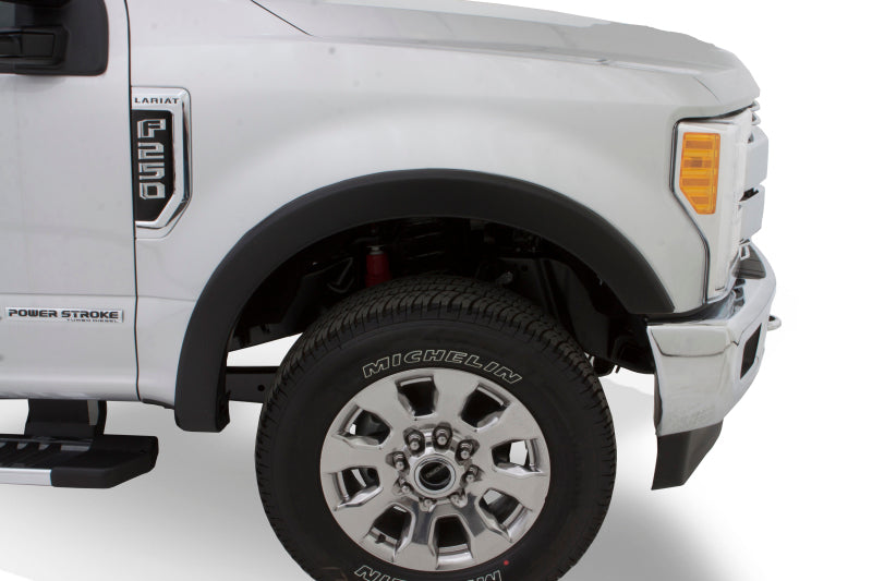 Bushwacker 99-07 Ford F-250 Super Duty Styleside OE Style Flares 4pc - Black Bushwacker