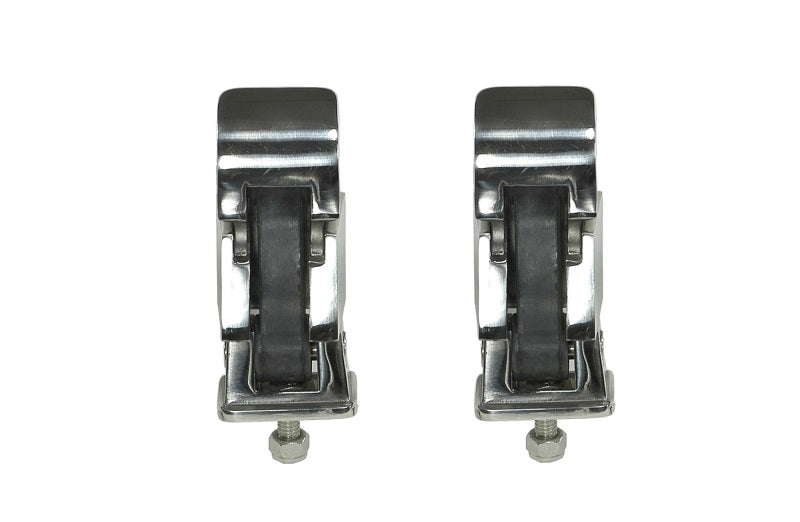Rugged Ridge 97-06 Jeep Wrangler TJ Stainless Steel Hood Catch Set Rugged Ridge
