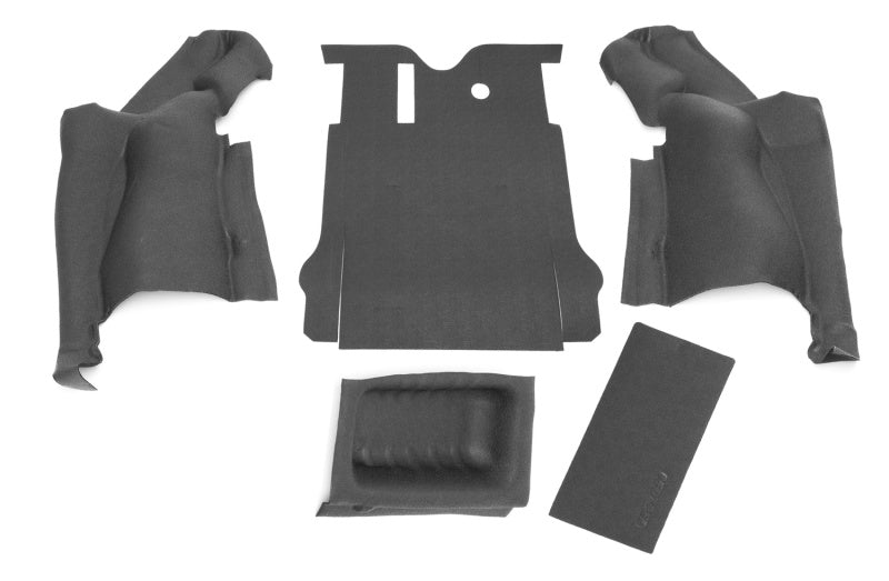 BedRug 11-16 Jeep JK 2Dr Rear 5pc BedTred Cargo Kit (Incl Tailgate & Tub Liner) BedRug