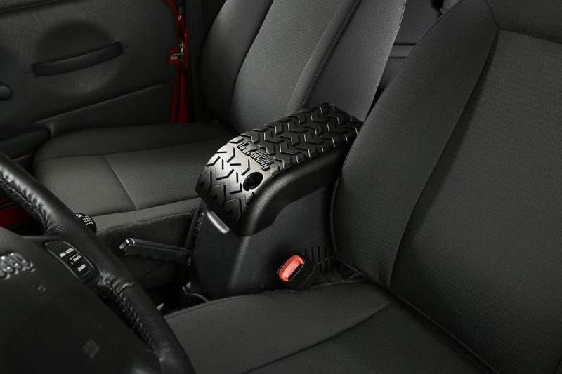 Rugged Ridge Center Console Cover Black 02-06 TJ Rugged Ridge