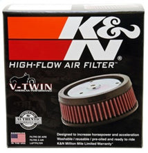 Load image into Gallery viewer, K&amp;N Replacement Unique Air Filter 6.625in L x 4.75in W x 1.625in H with 1 Flange for Harley Davidson K&amp;N Engineering